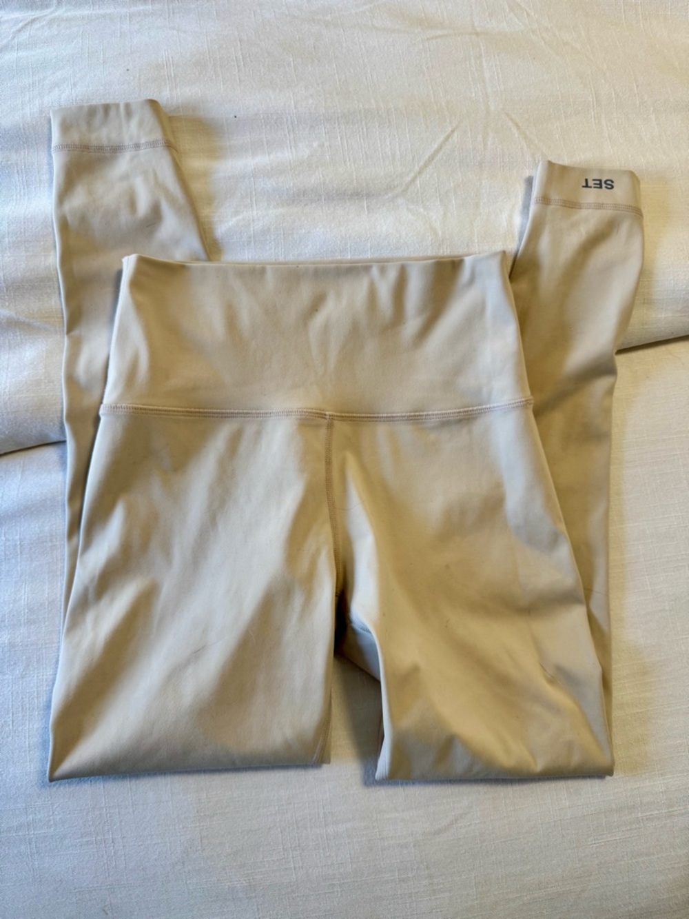 Set Active Tan Leggings Size Small